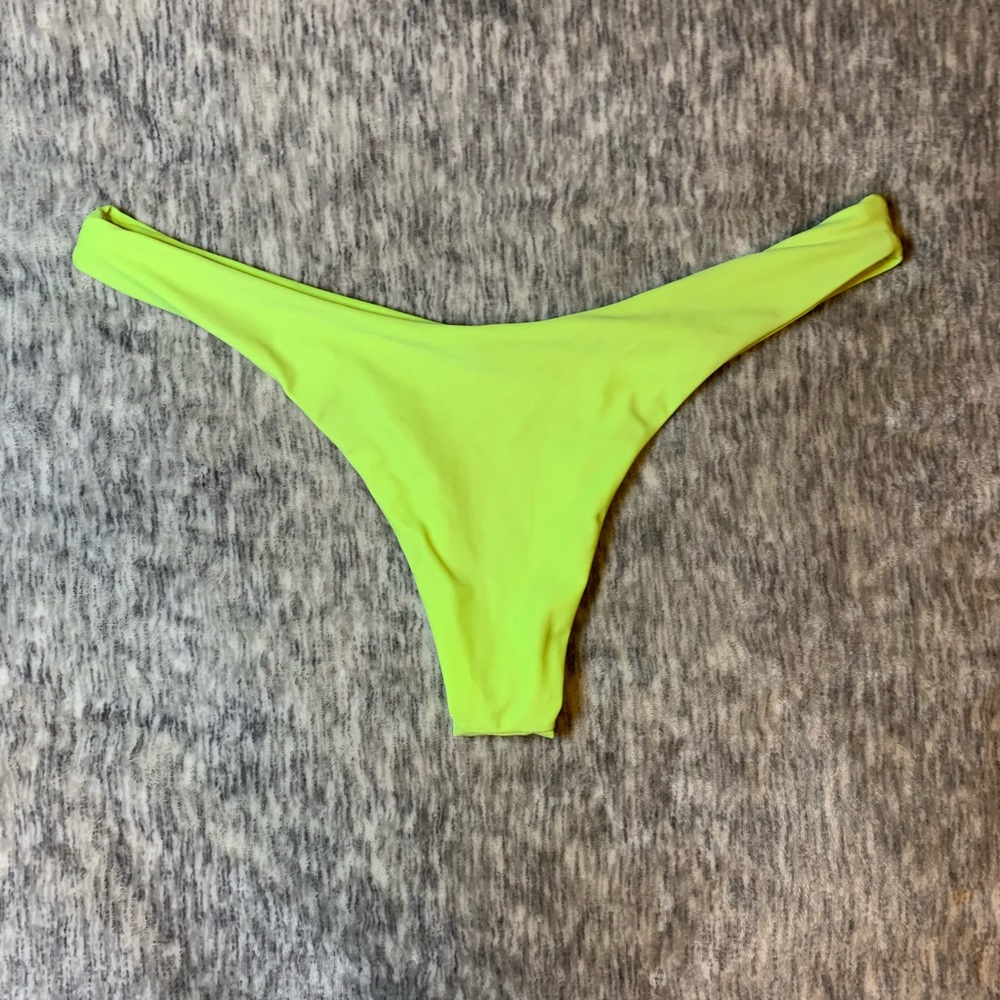 Zaful neon green bikini set - Picture 3 of 4